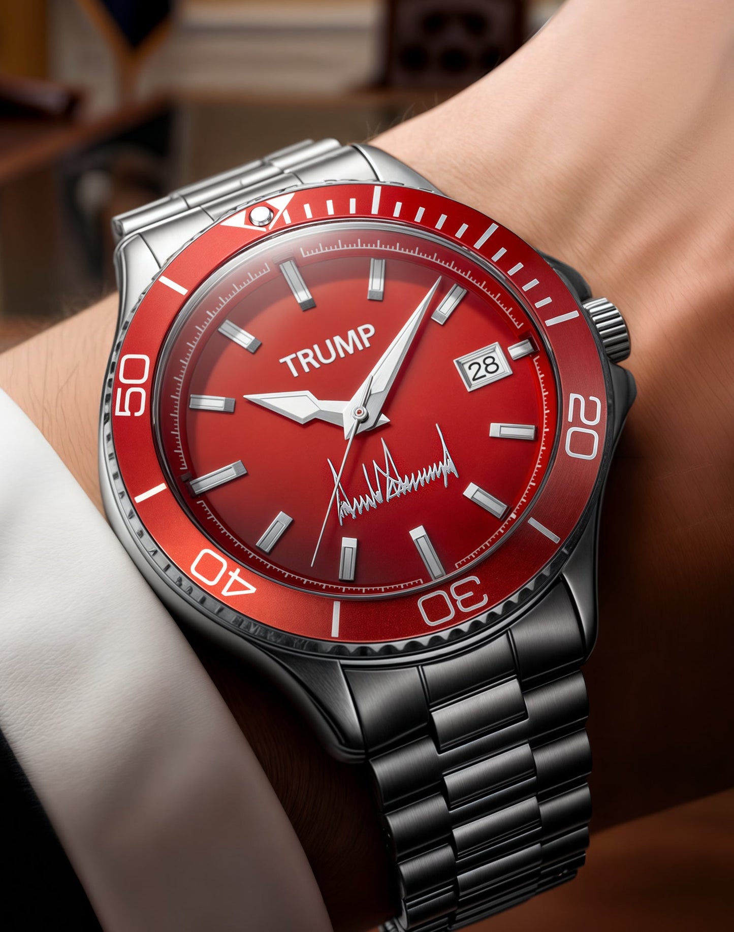 Fight Fight Fight Red Beauty - Trump Watches