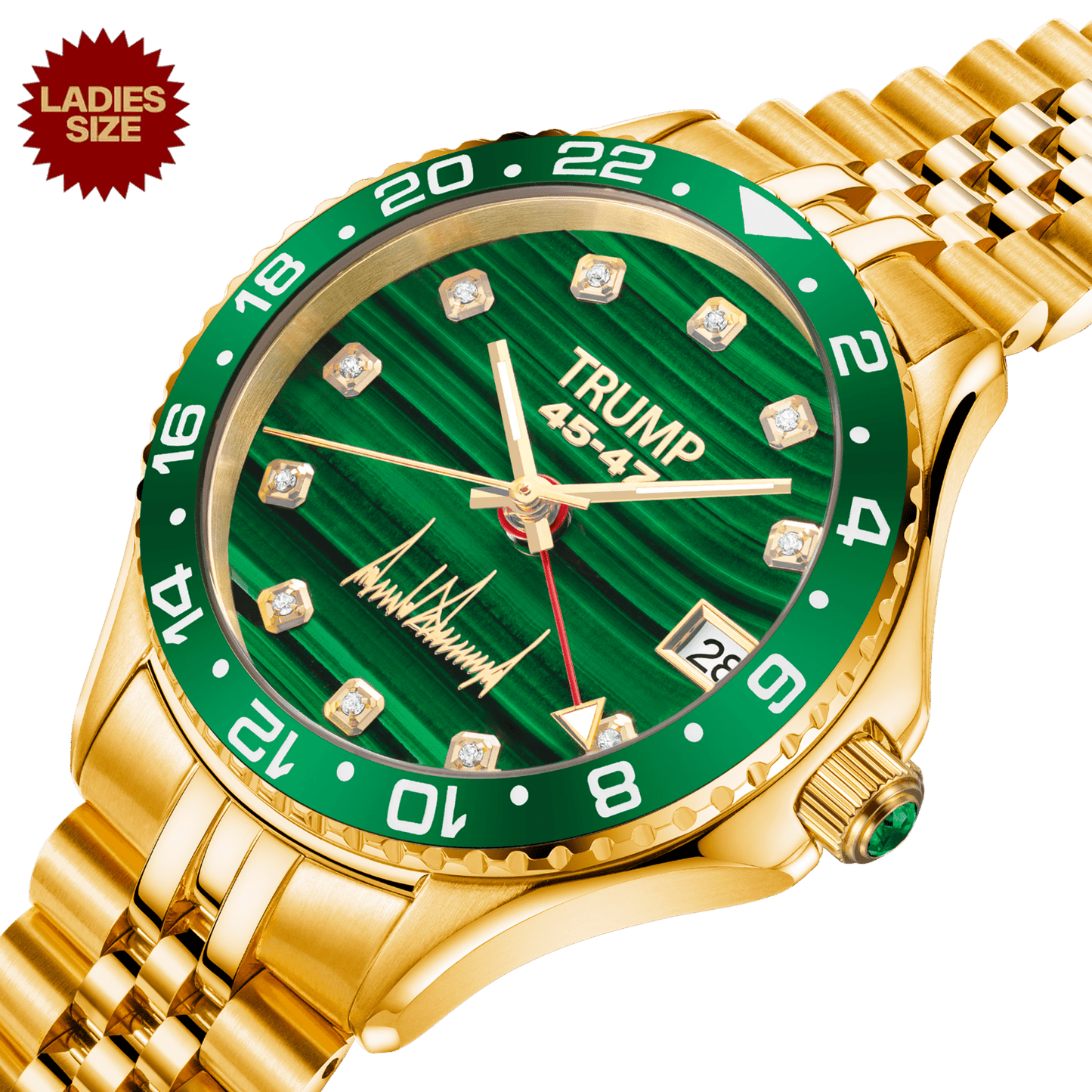 First Lady Green Royale - Trump Watches