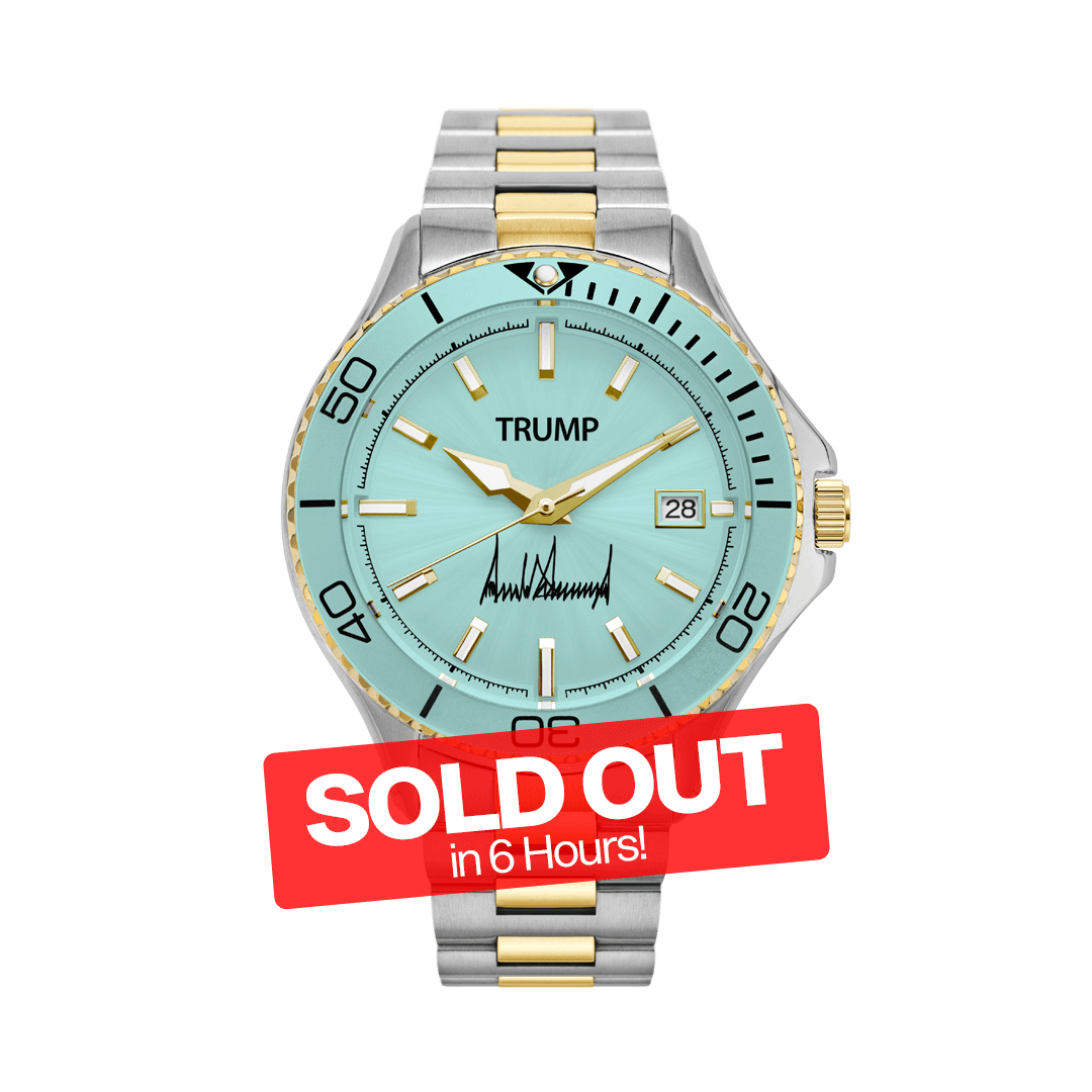 First Lady in Turquoise Blue - Trump Watches