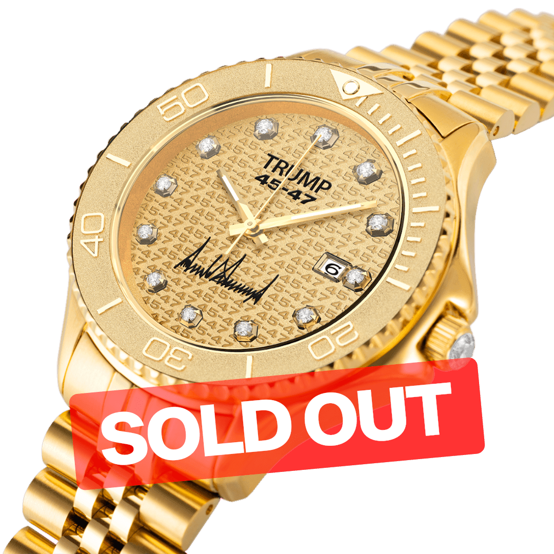 Gold President 18K Plated - Trump Watches