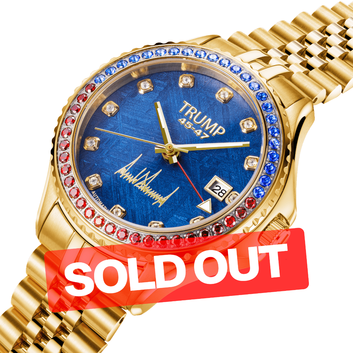 Inauguration Blue Meteor - Trump Watches