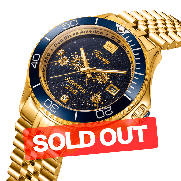 Liberty Blue & Gold - Trump Watches