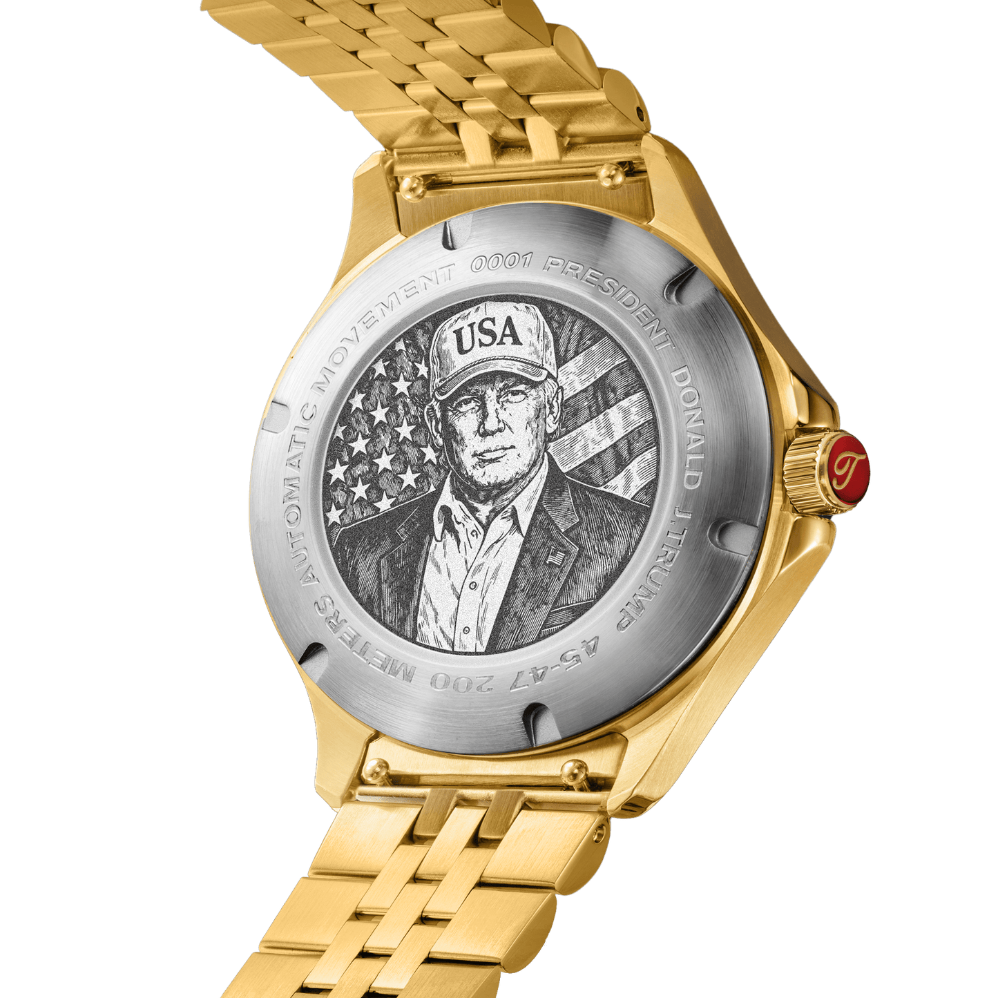 Liberty Red & Gold - Trump Watches