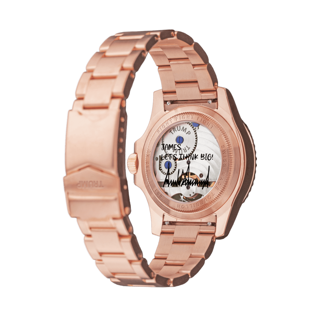 The Rose Gold Tourbillon - Trump Watches