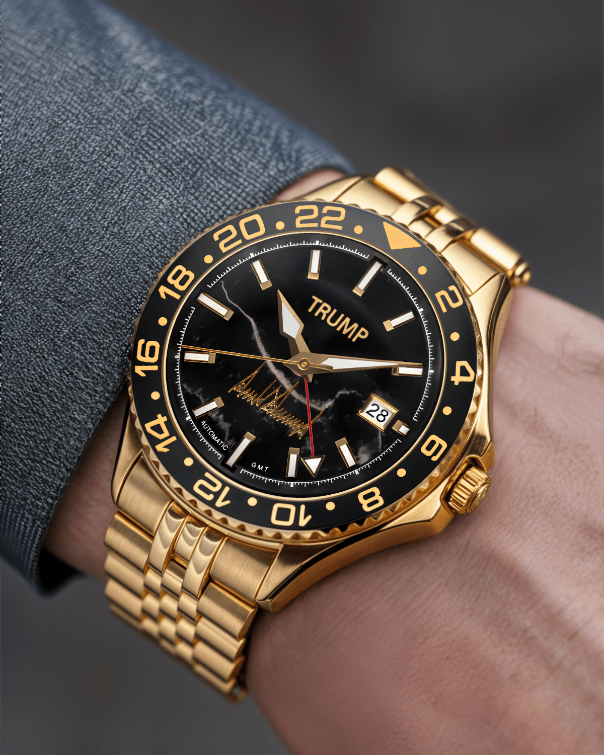 Trump Black Marble - Trump Watches
