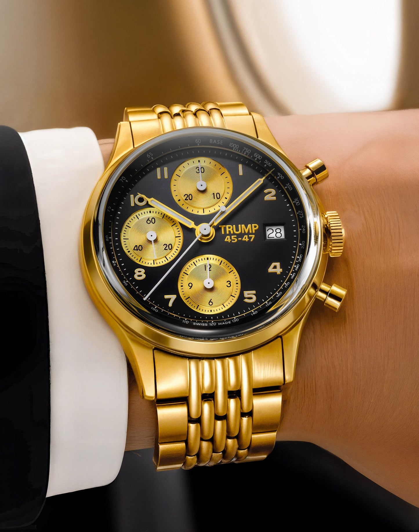 Trump Racer Chrono - Black - Trump Watches