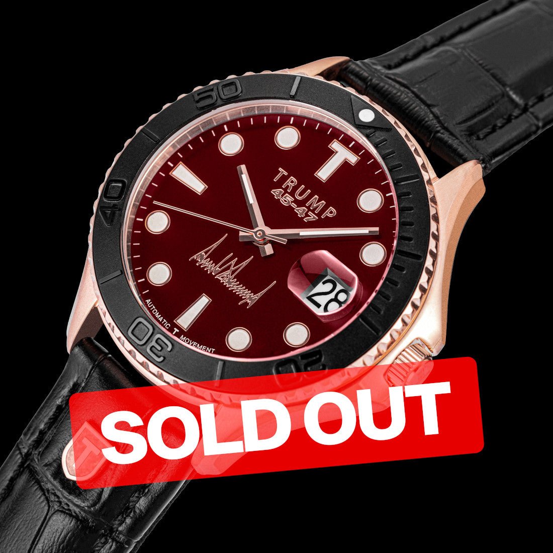 Trump Shield Warrior Red - Trump Watches