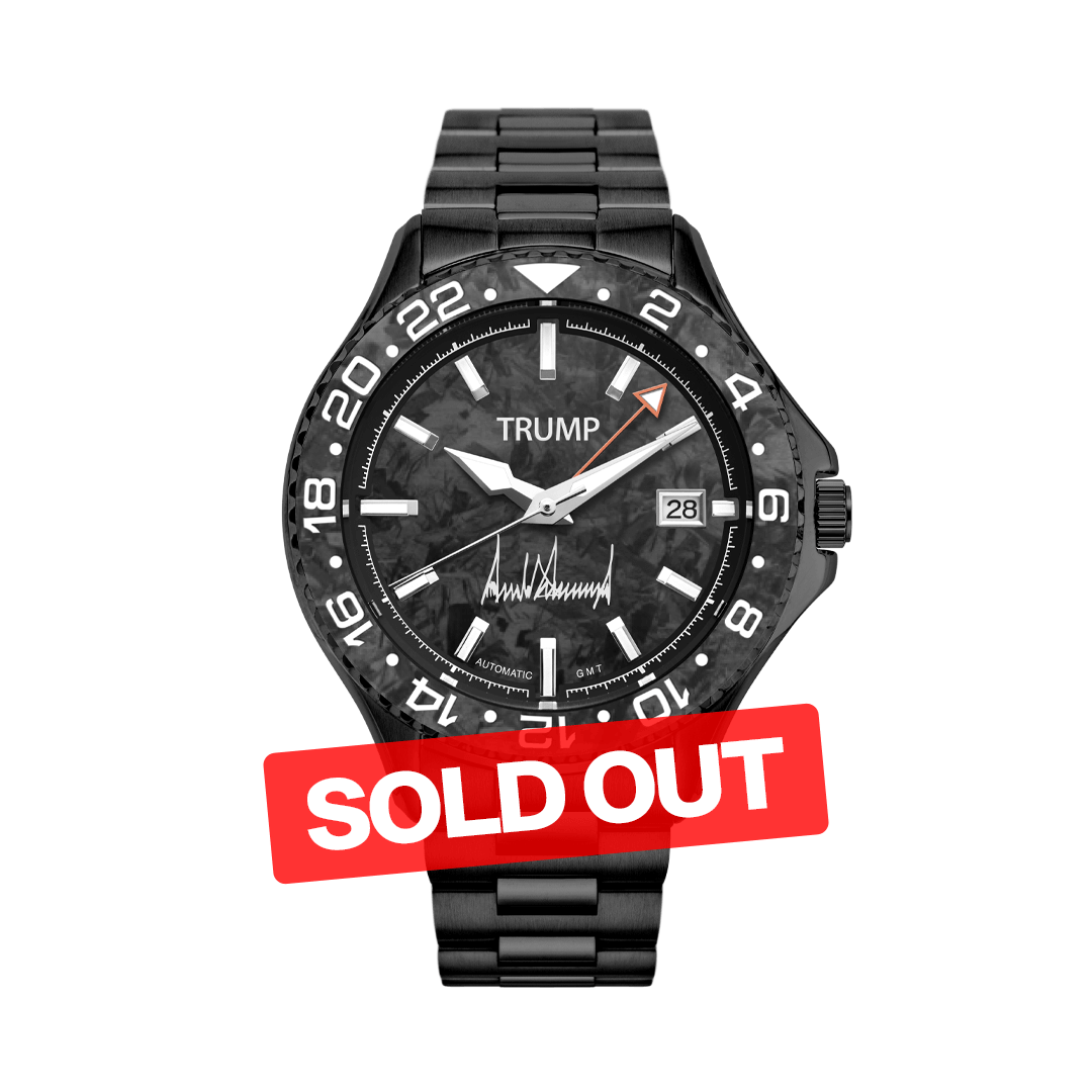 Trump Tough Black Carbon - Limited Edition - Trump Watches