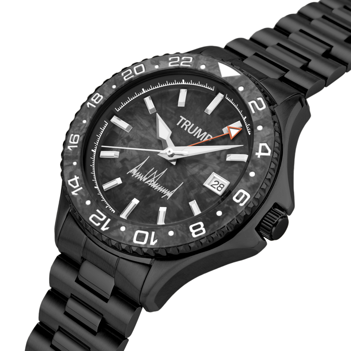 Trump Tough Black Carbon - Limited Edition - Trump Watches