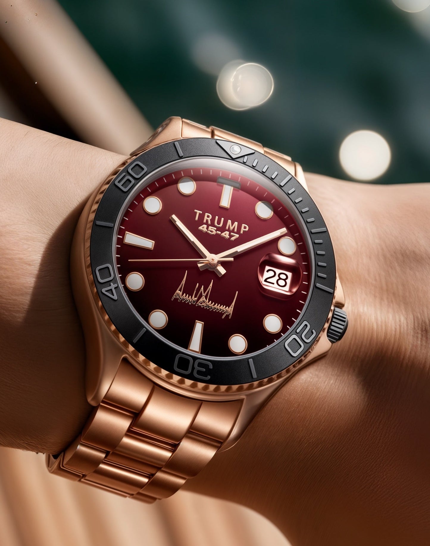 Trump Warrior Red - Trump Watches