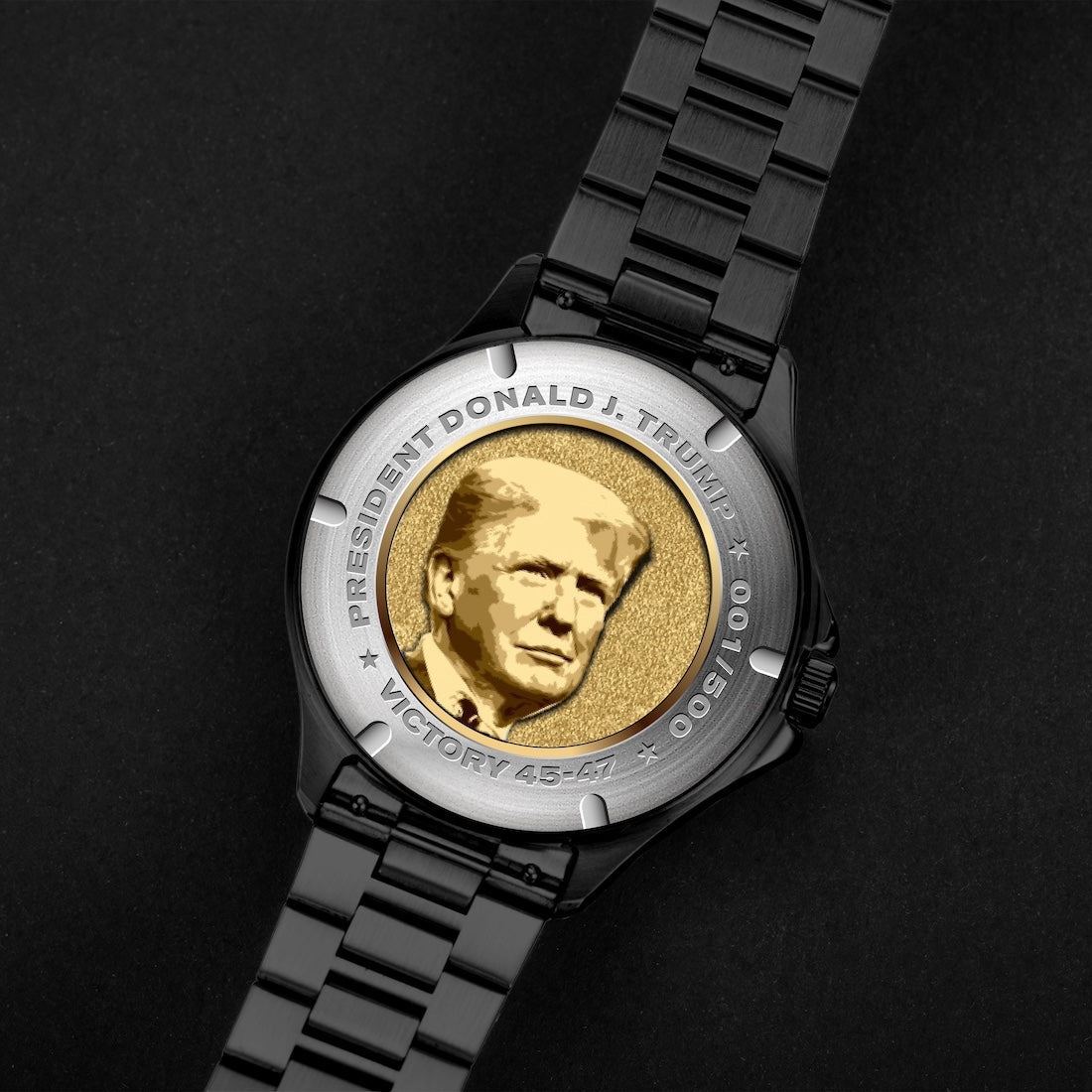Victory Black Luxe Jewel - Trump Watches