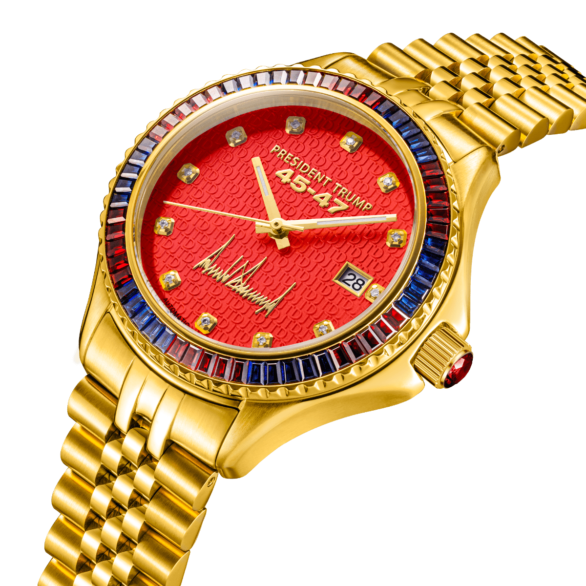 Victory Red Wave Jewel - Trump Watches