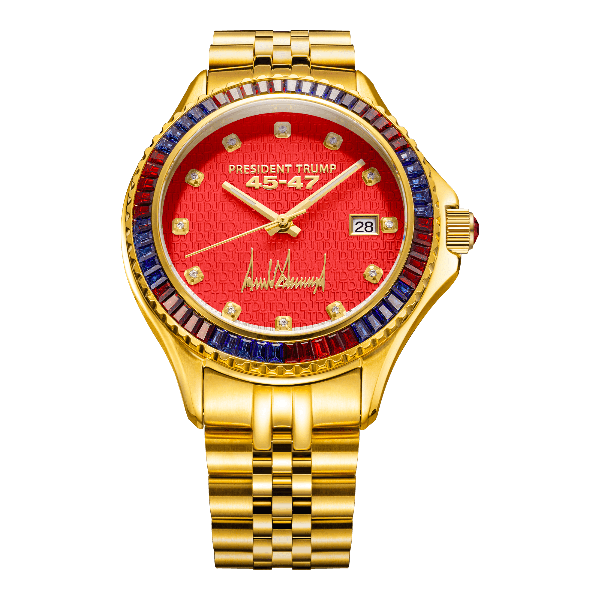 Victory Red Wave Jewel - Trump Watches