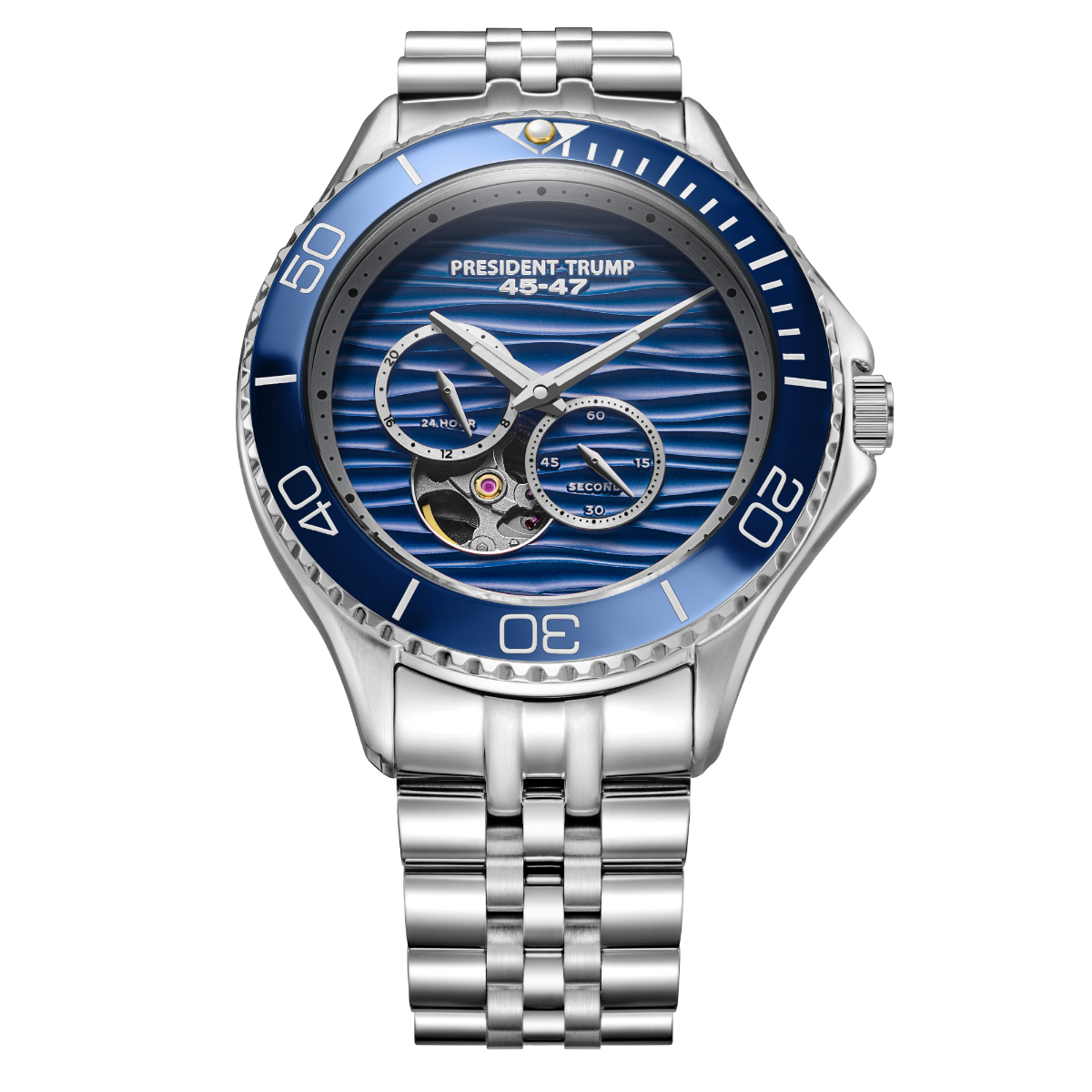 Trump Wave Blue