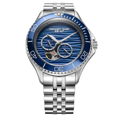 Trump Wave Blue