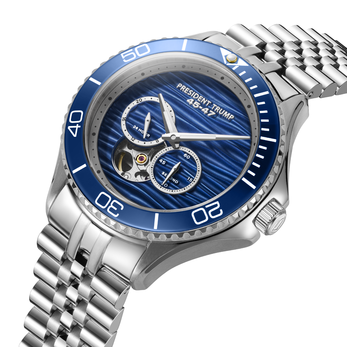Trump Wave Blue