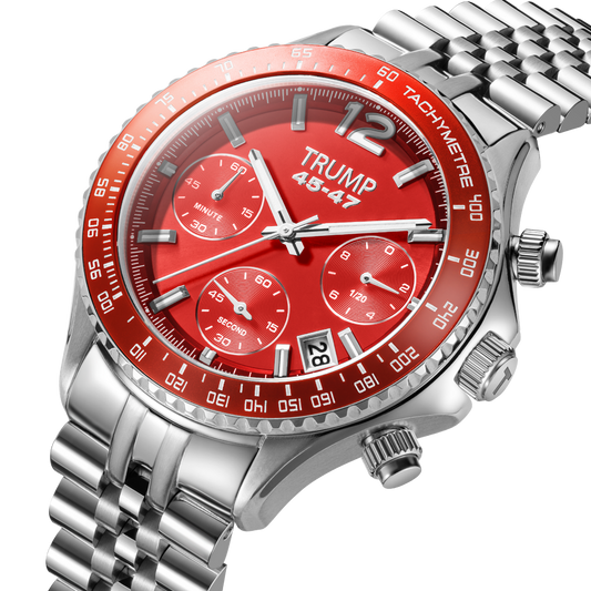 Fight Fight Fight Chronograph Red