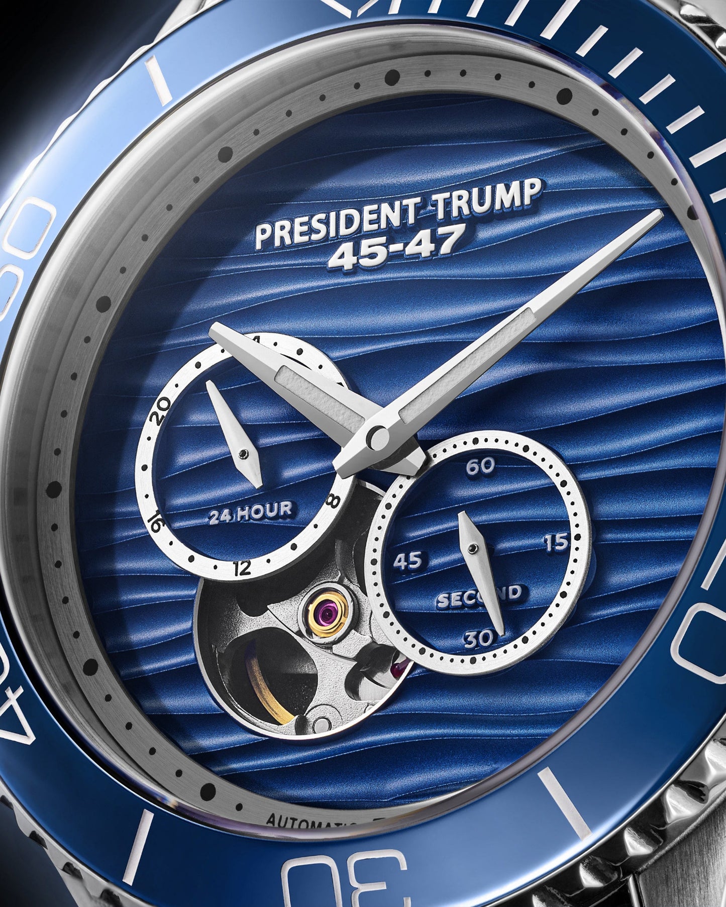 Trump Wave Blue