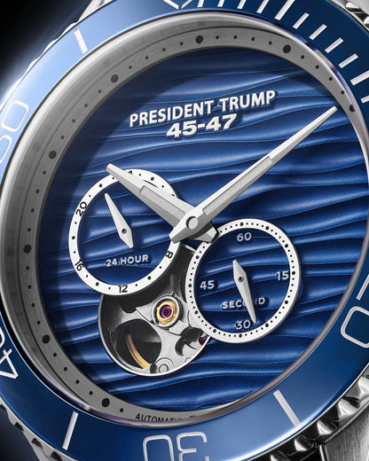Trump Wave Blue