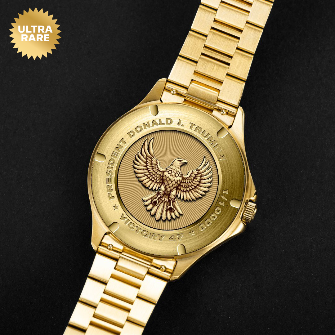 Victory Winner 18K Gold Plated Trump Watches