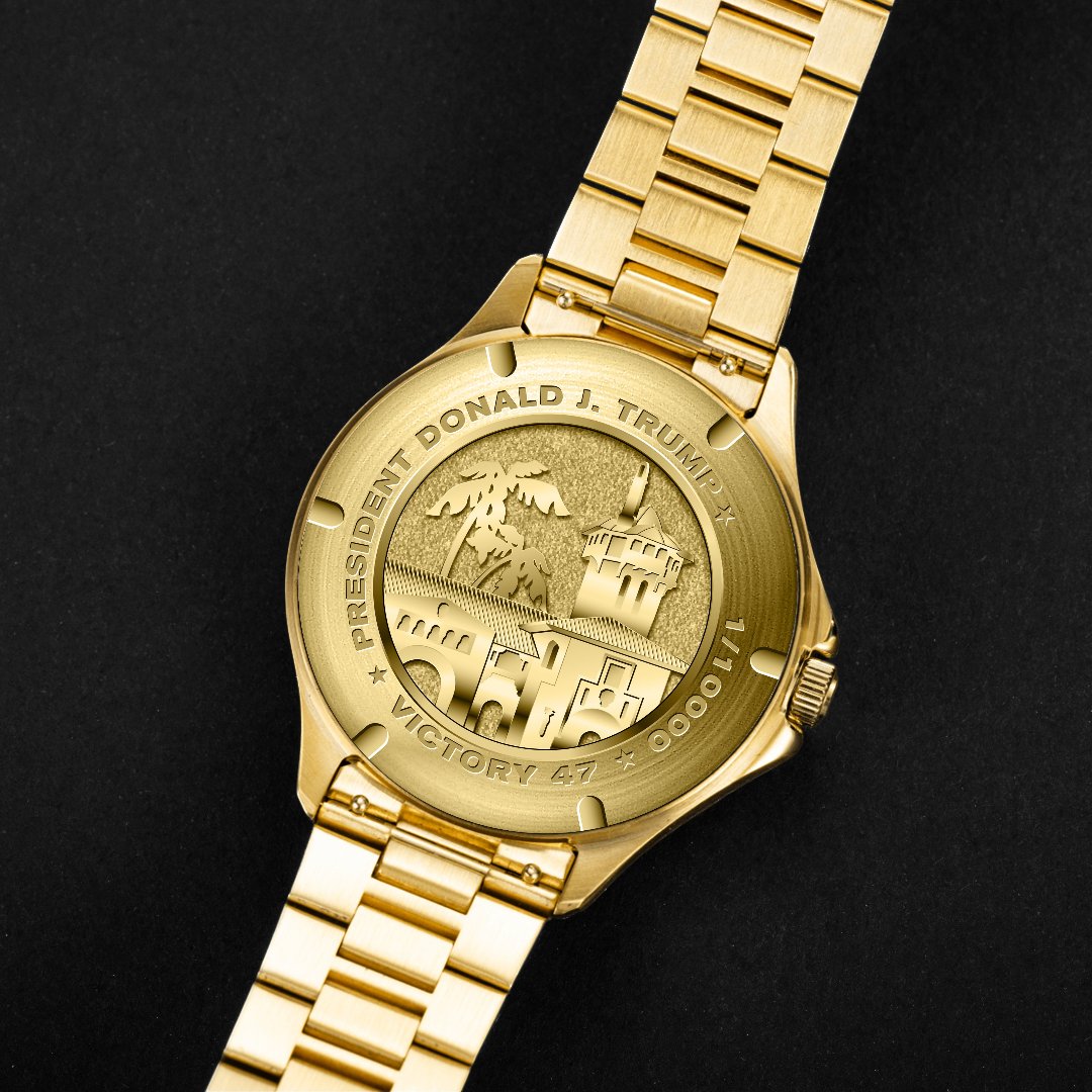 Victory Winner 18K Gold Plated Trump Watches