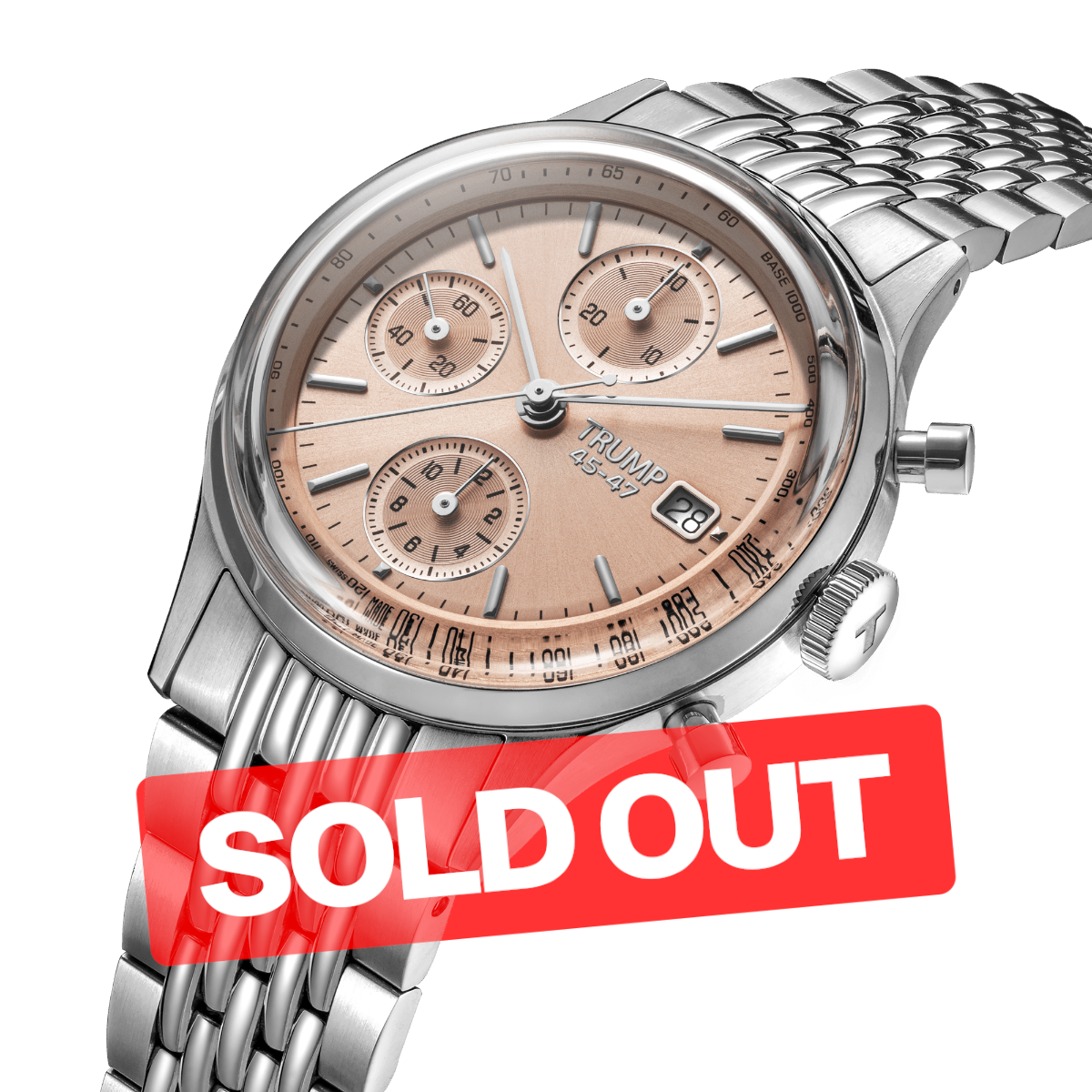 Trump Racer Chrono - Salmon