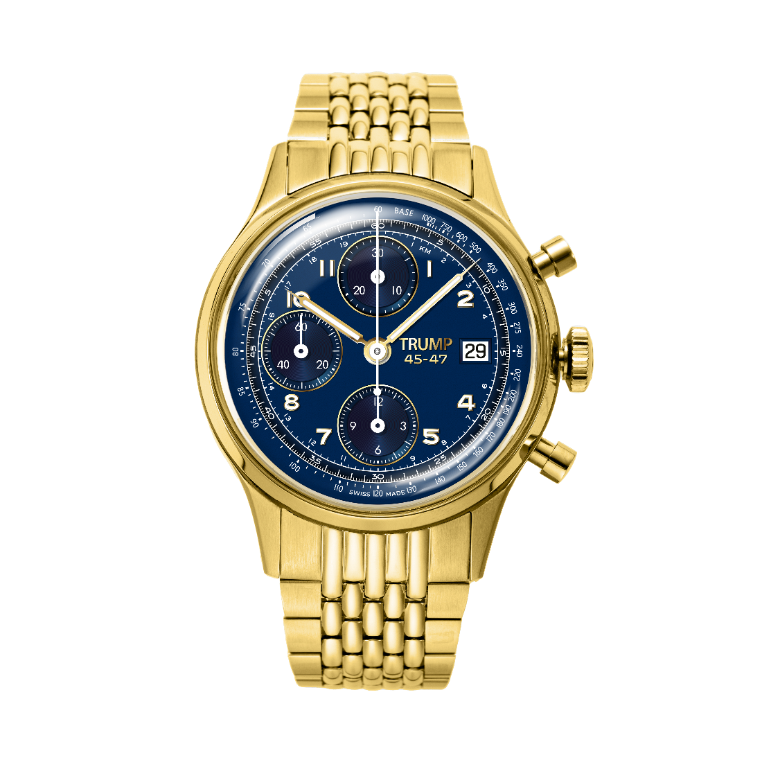 Trump Racer Chrono - Presidential Blue