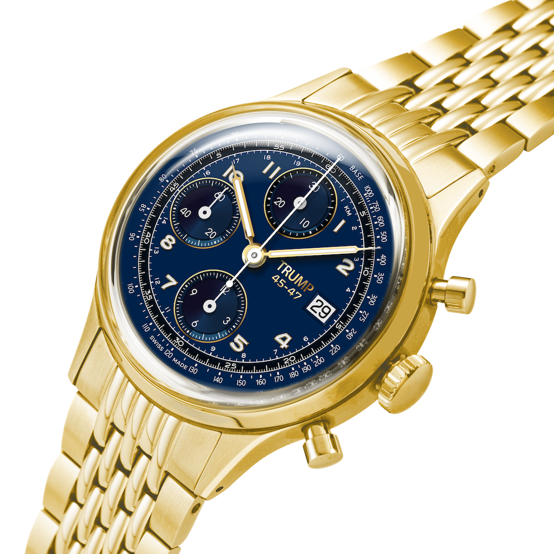 Trump Racer Chrono - Presidential Blue