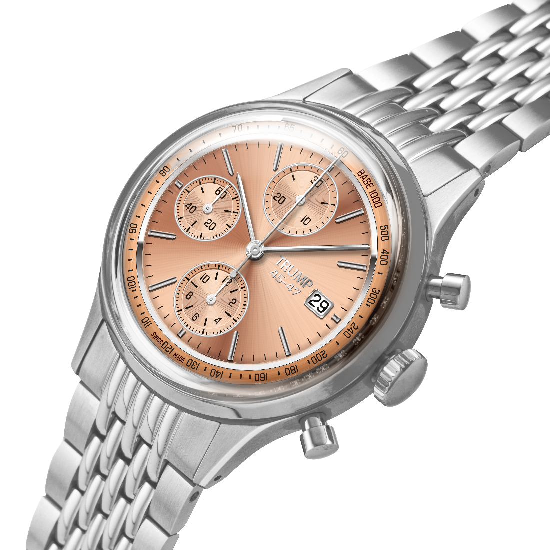 Trump's Racer Chrono - Salmon