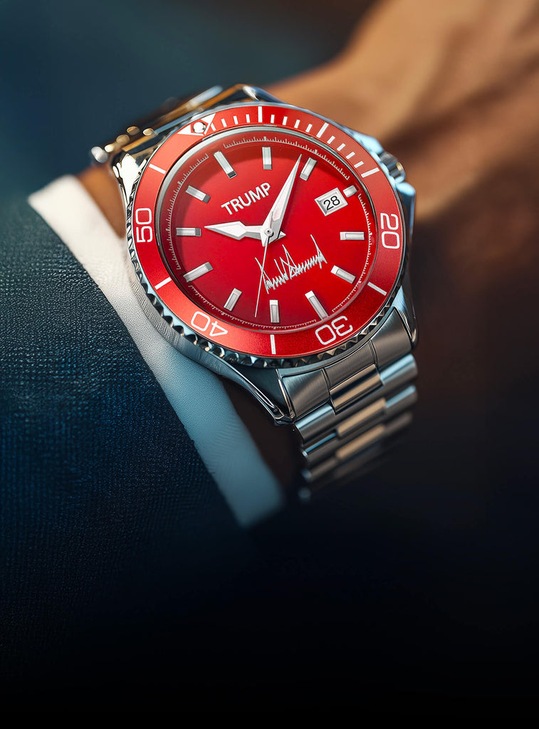 <p>President Trump's <br/>Red Beauty</p>