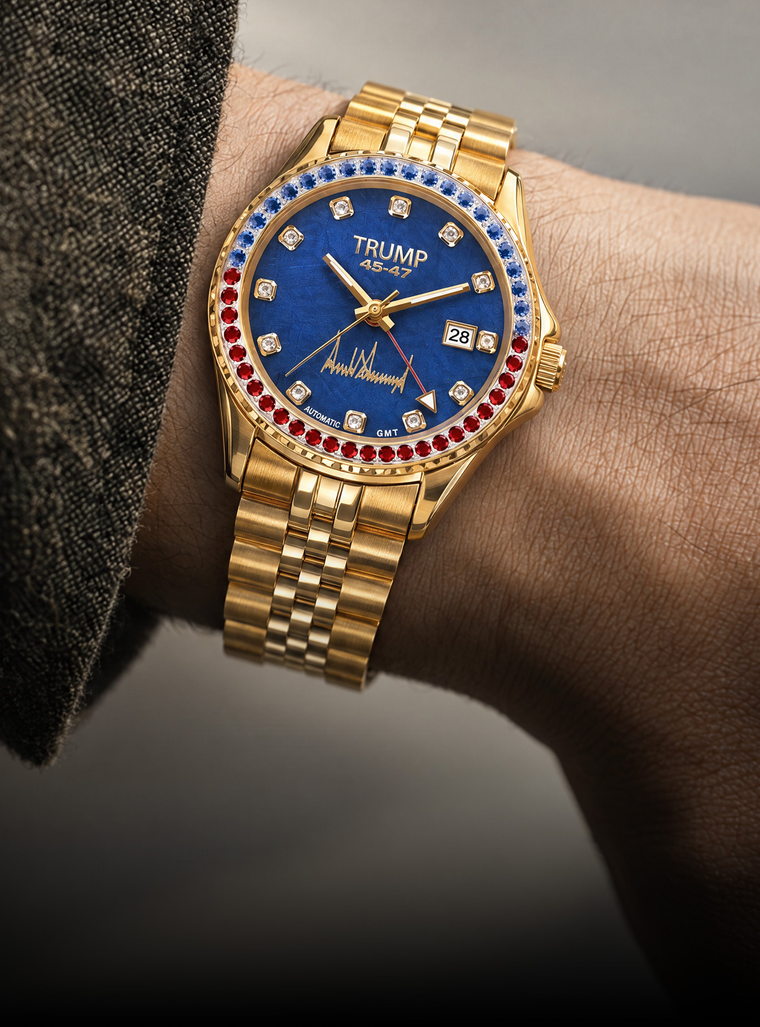 Trump watches