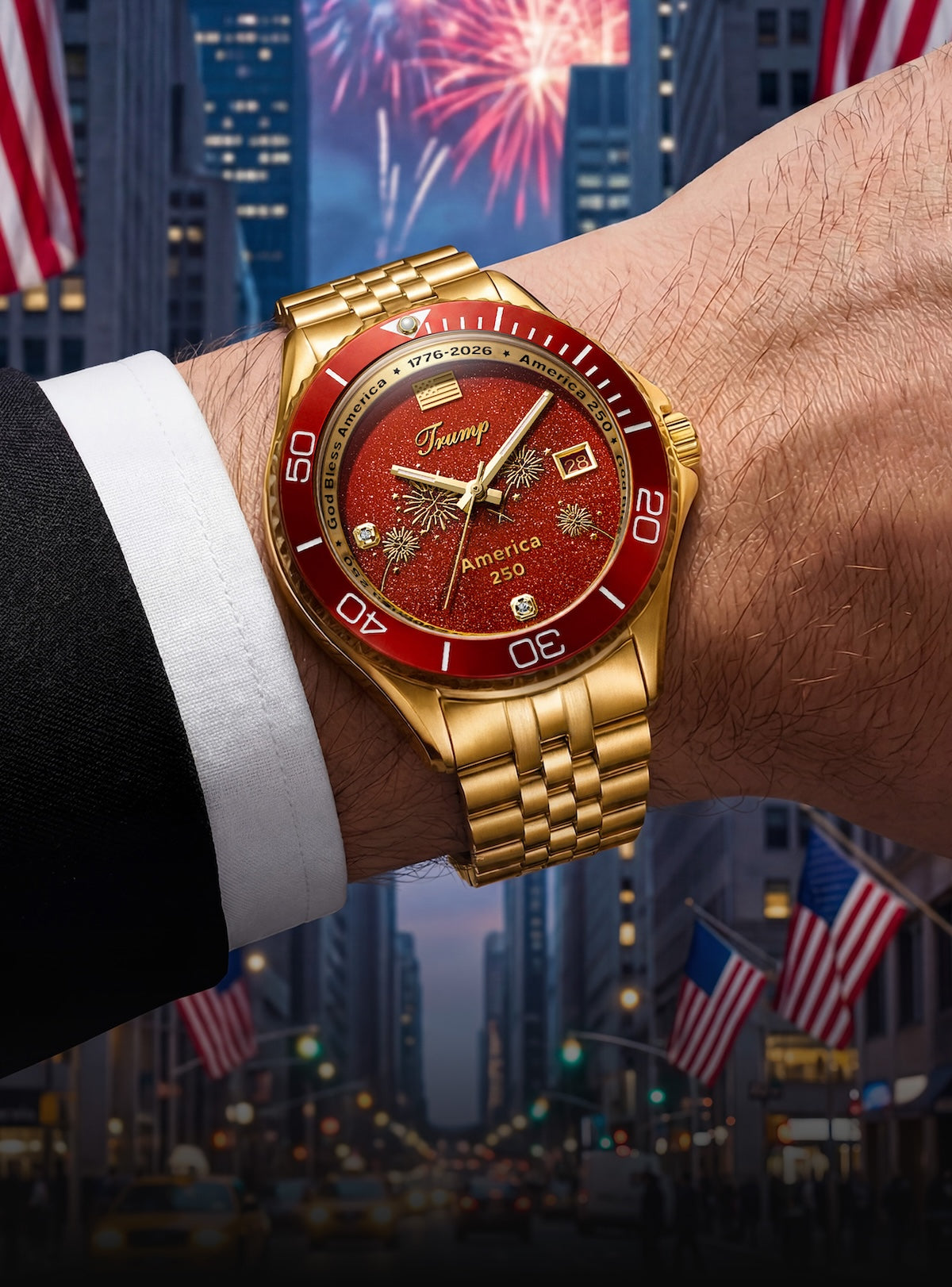 Trump watches