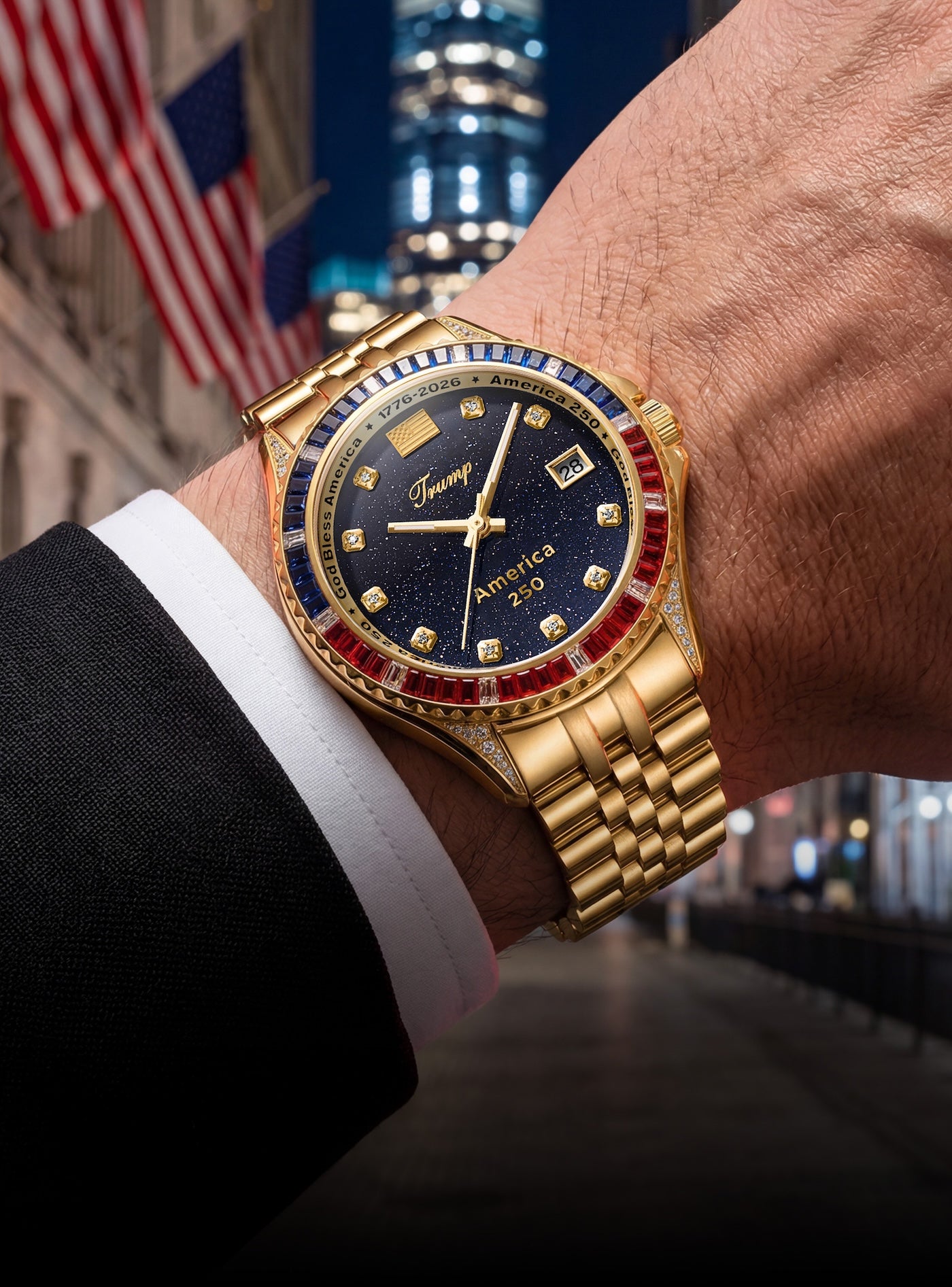 Trump watches