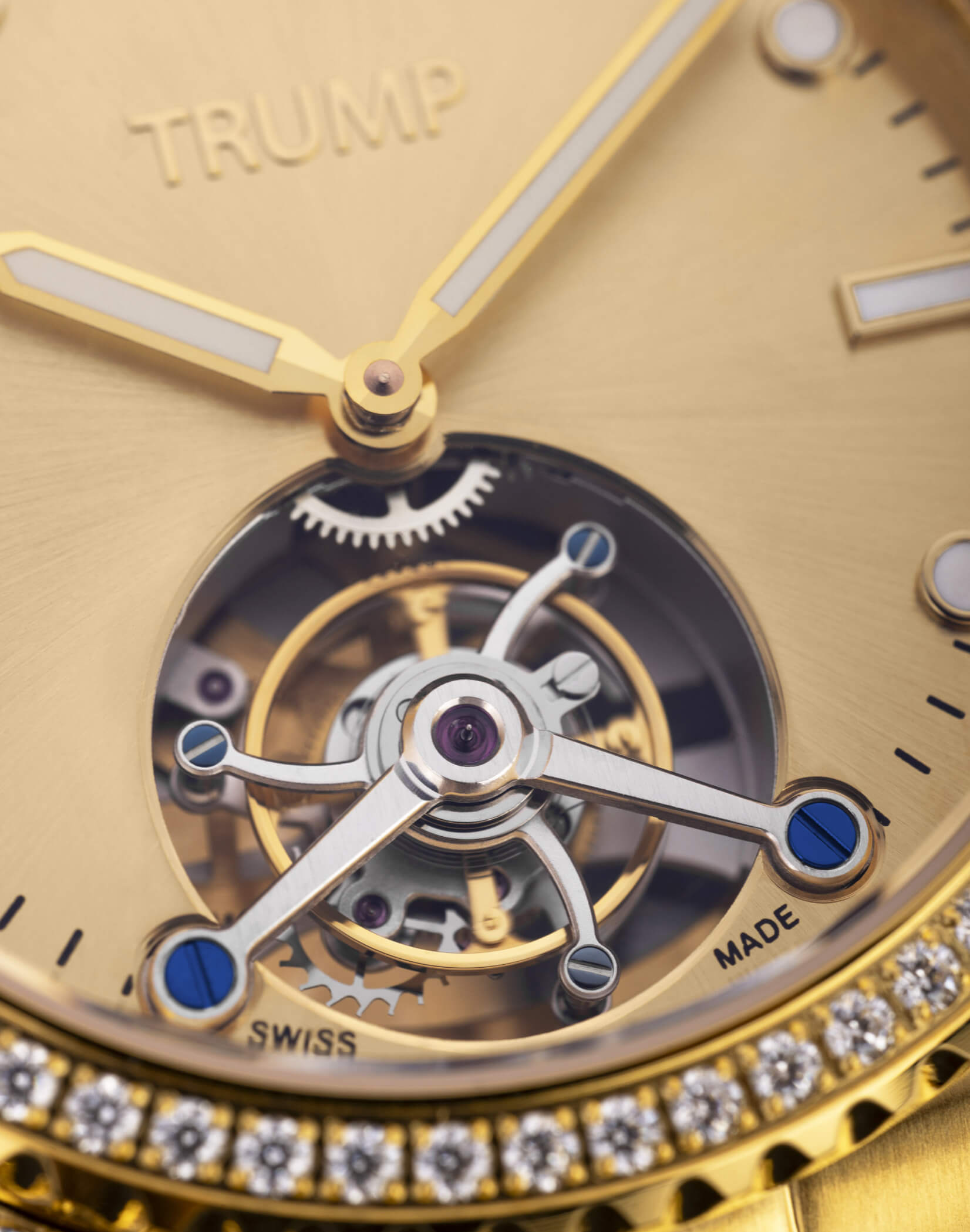 The Golden Tourbillon Dial