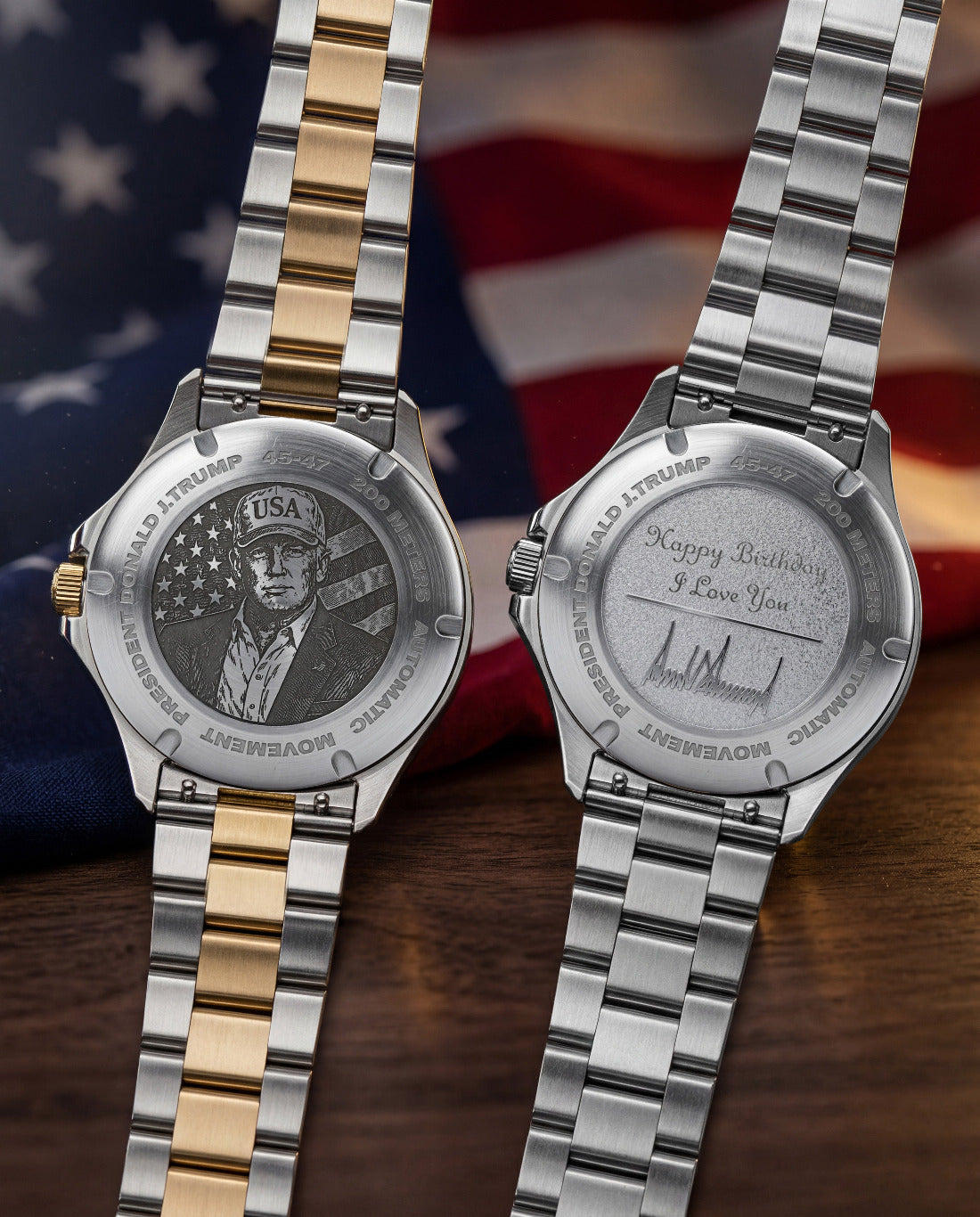 Trump watches