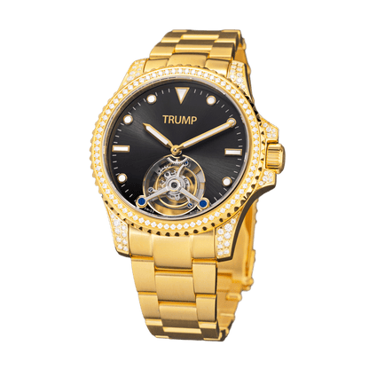 Trump The Black & Gold Tourbillon Luxury watch