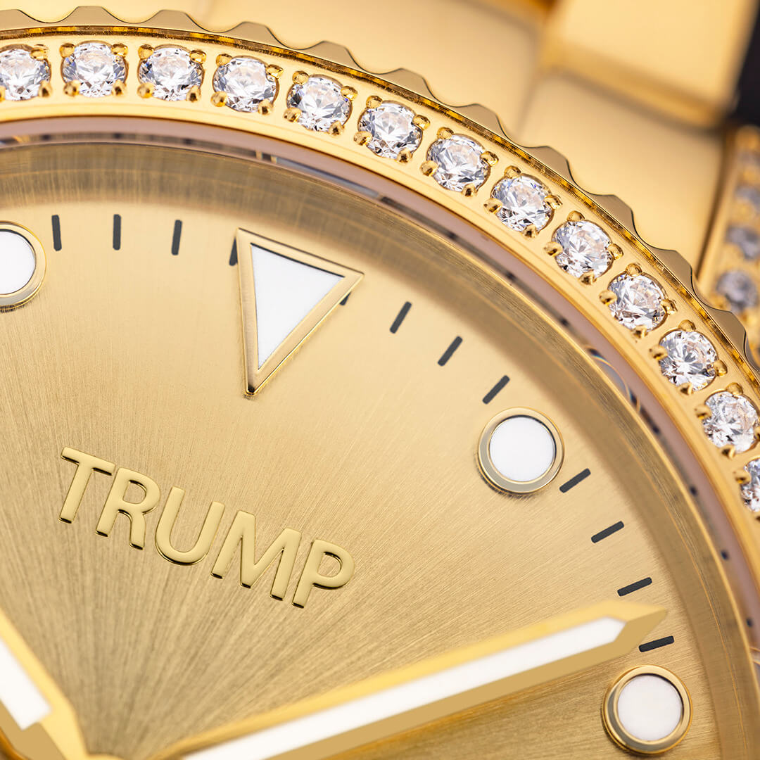 Trump The Golden Tourbillon Watch Dial