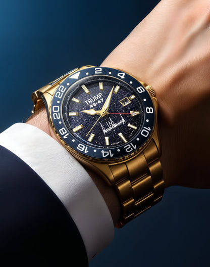 Boss Blue Oversized - Trump Watches