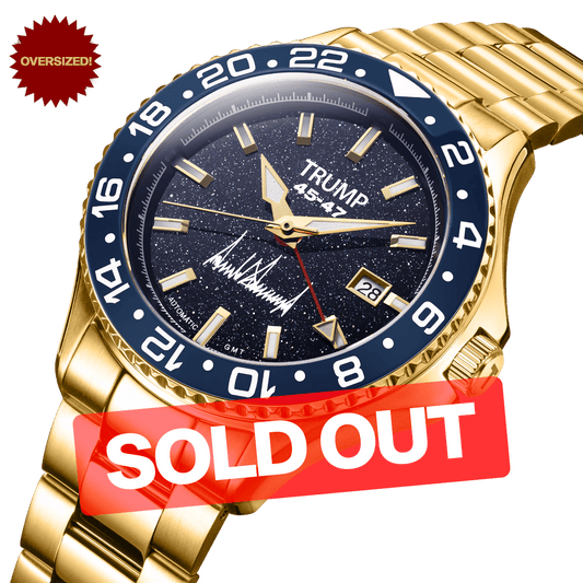 Boss Blue Oversized - Trump Watches