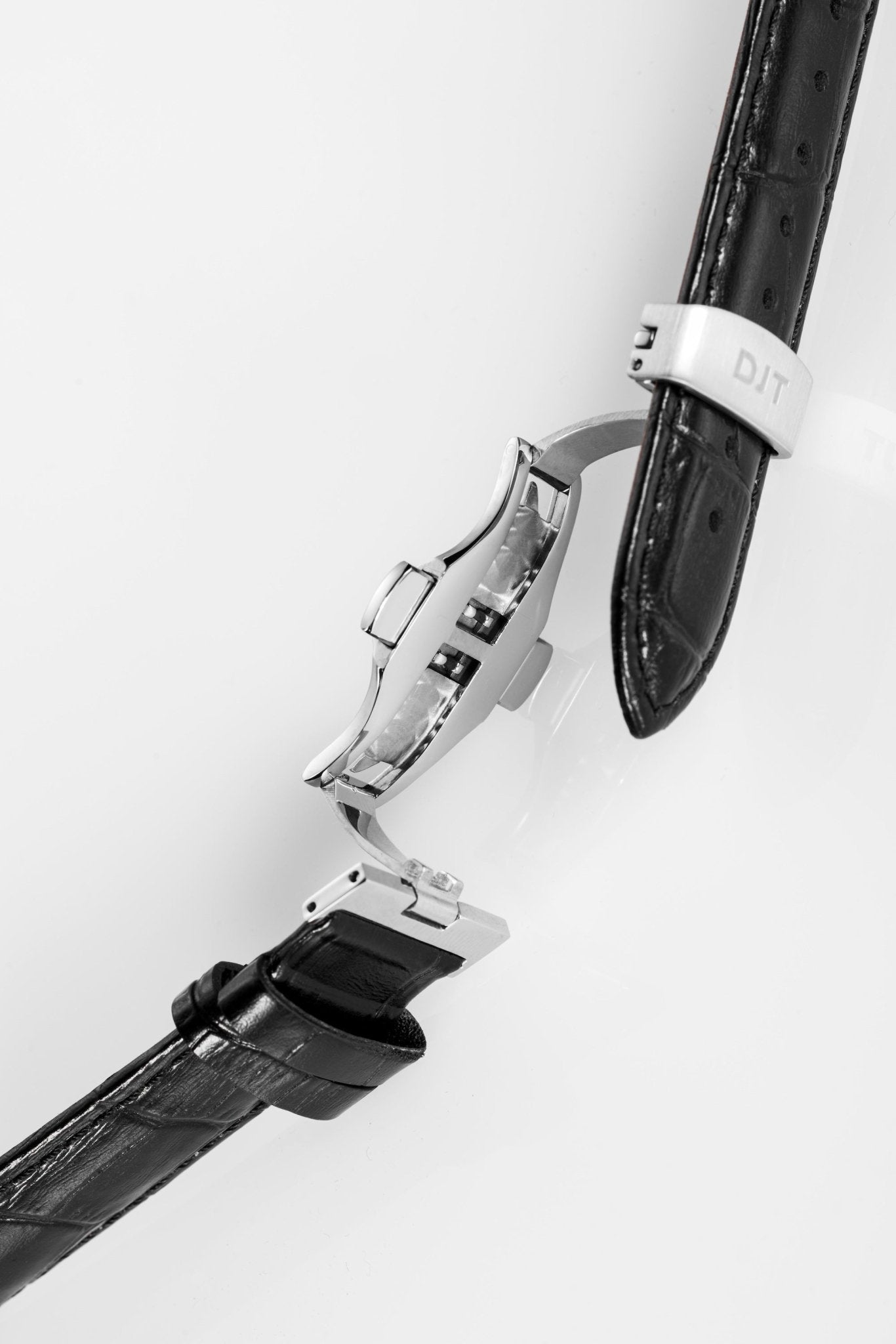 Fight Fight Fight Black Leather Strap - Trump Watches