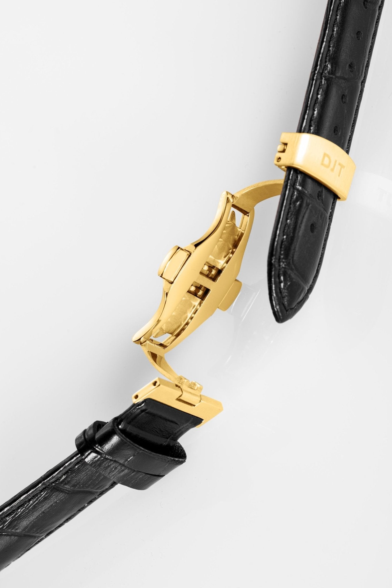 Fight Fight Fight Black Leather Strap - Trump Watches