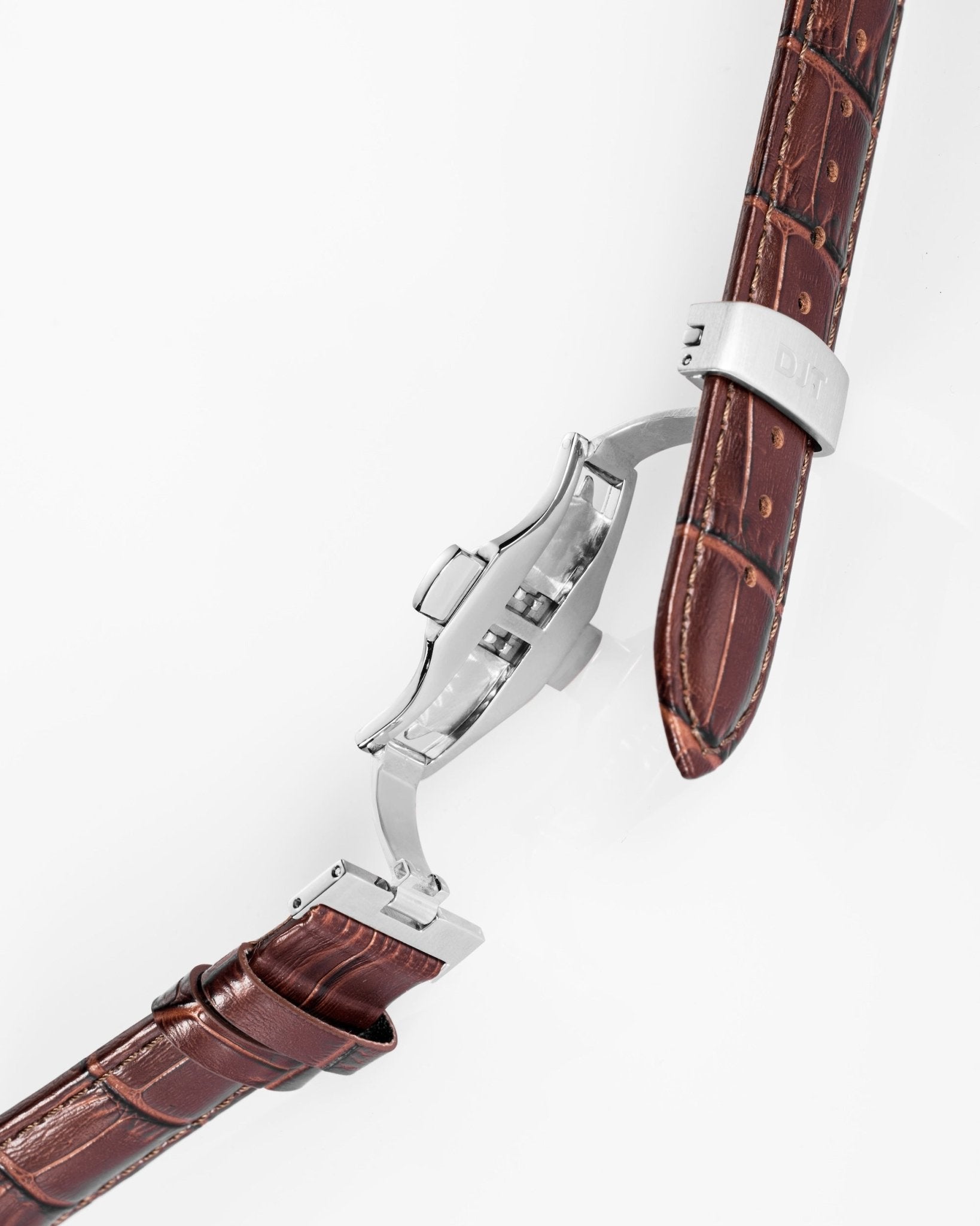 Fight Fight Fight Brown Leather Strap | Trump Watches