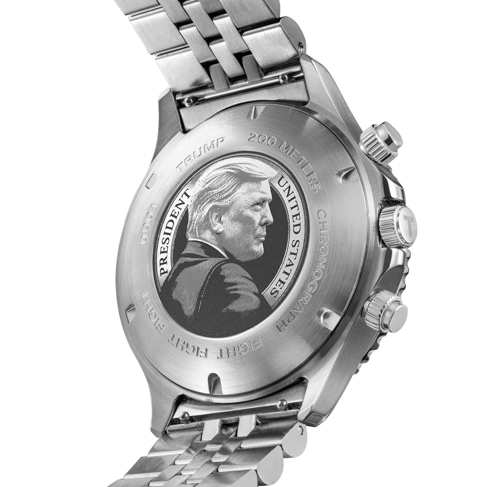 Fight Fight Fight Chronograph Gray - Trump Watches
