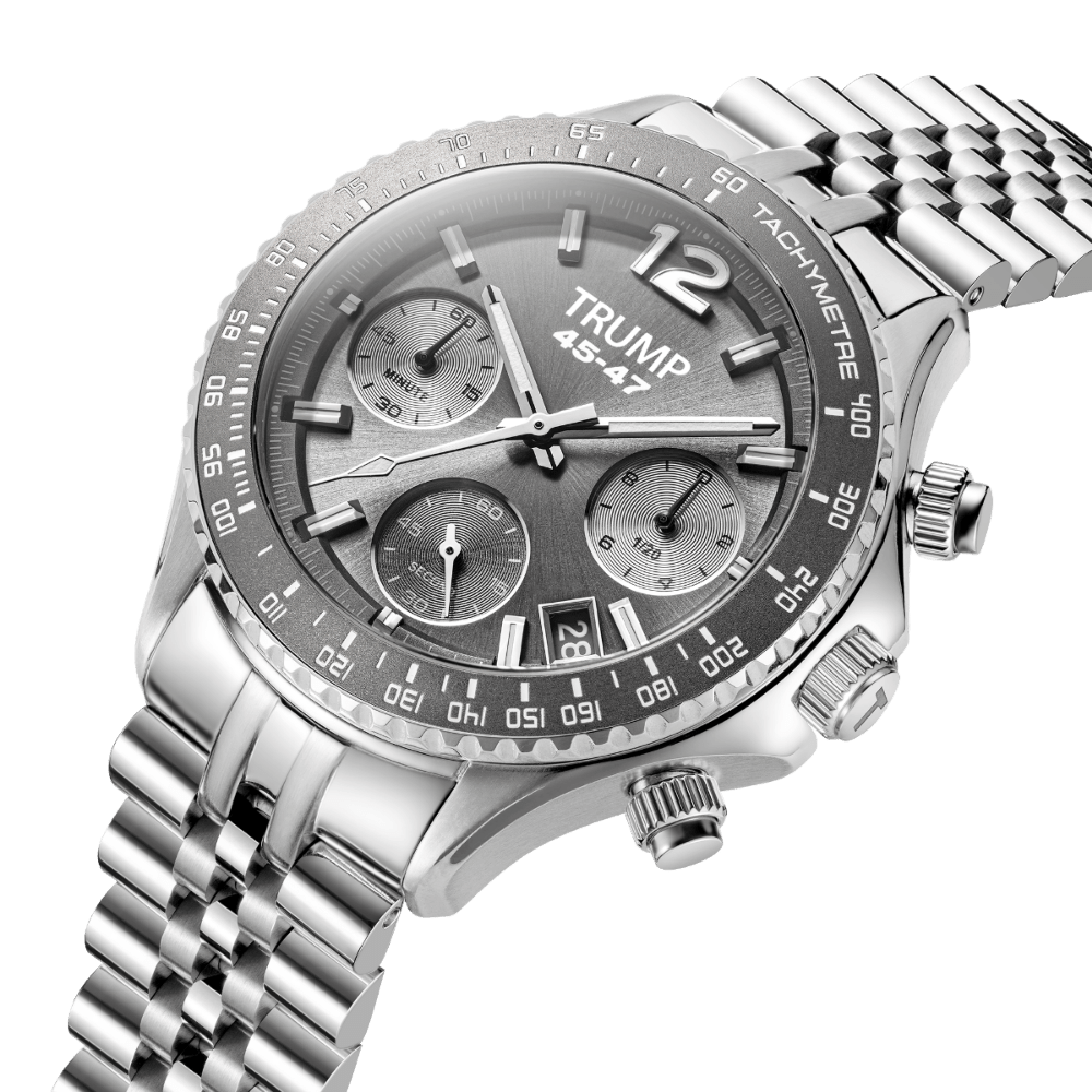 Fight Fight Fight Chronograph Gray - Trump Watches