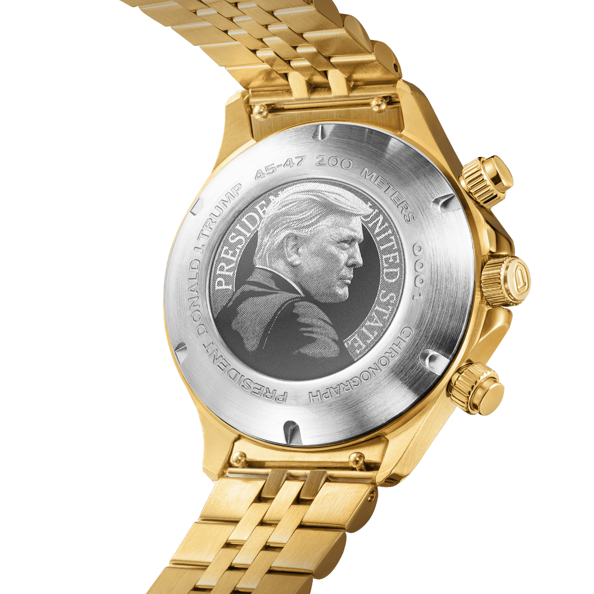 Fight Fight Fight Chronograph Red Agate - Trump Watches