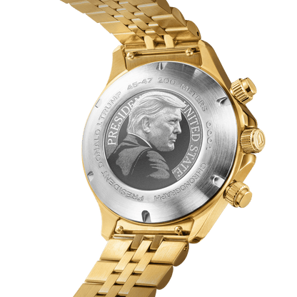 Fight Fight Fight Chronograph Red Agate - Trump Watches