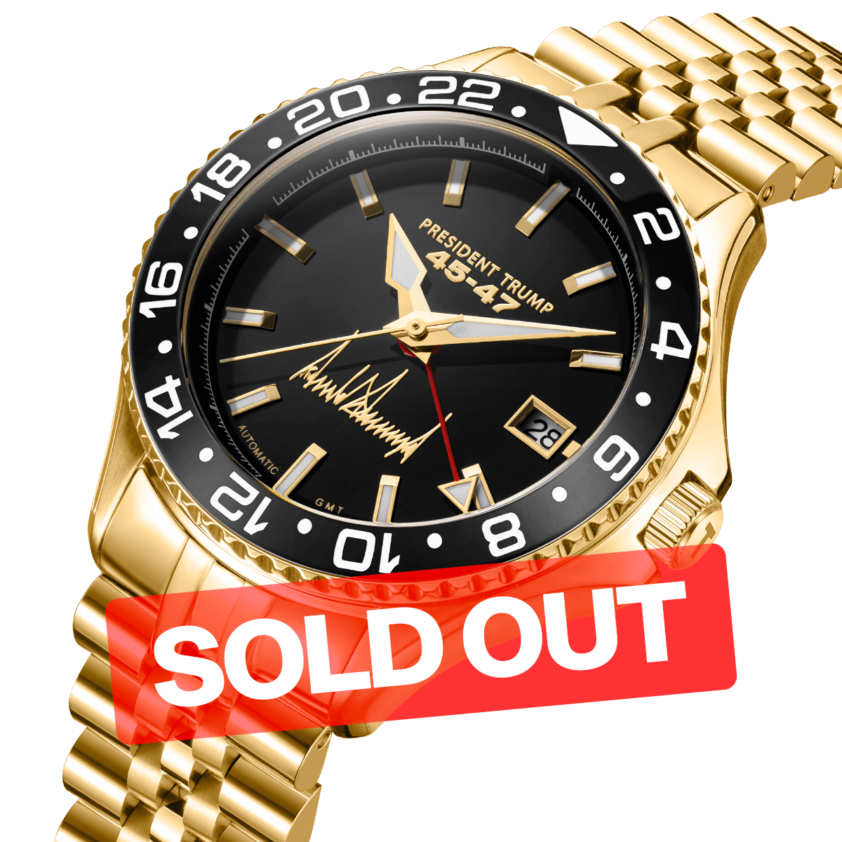 Fight Fight Fight Onyx - Trump Watches