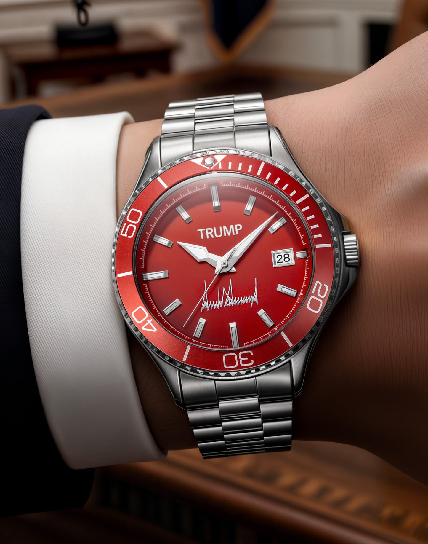 Fight Fight Fight Red Beauty - Trump Watches