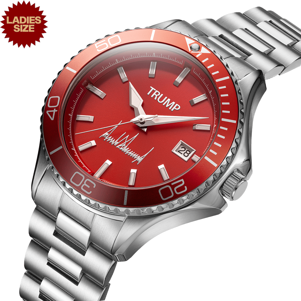 Fight Fight Fight Red Beauty - LADIES - Trump Watches