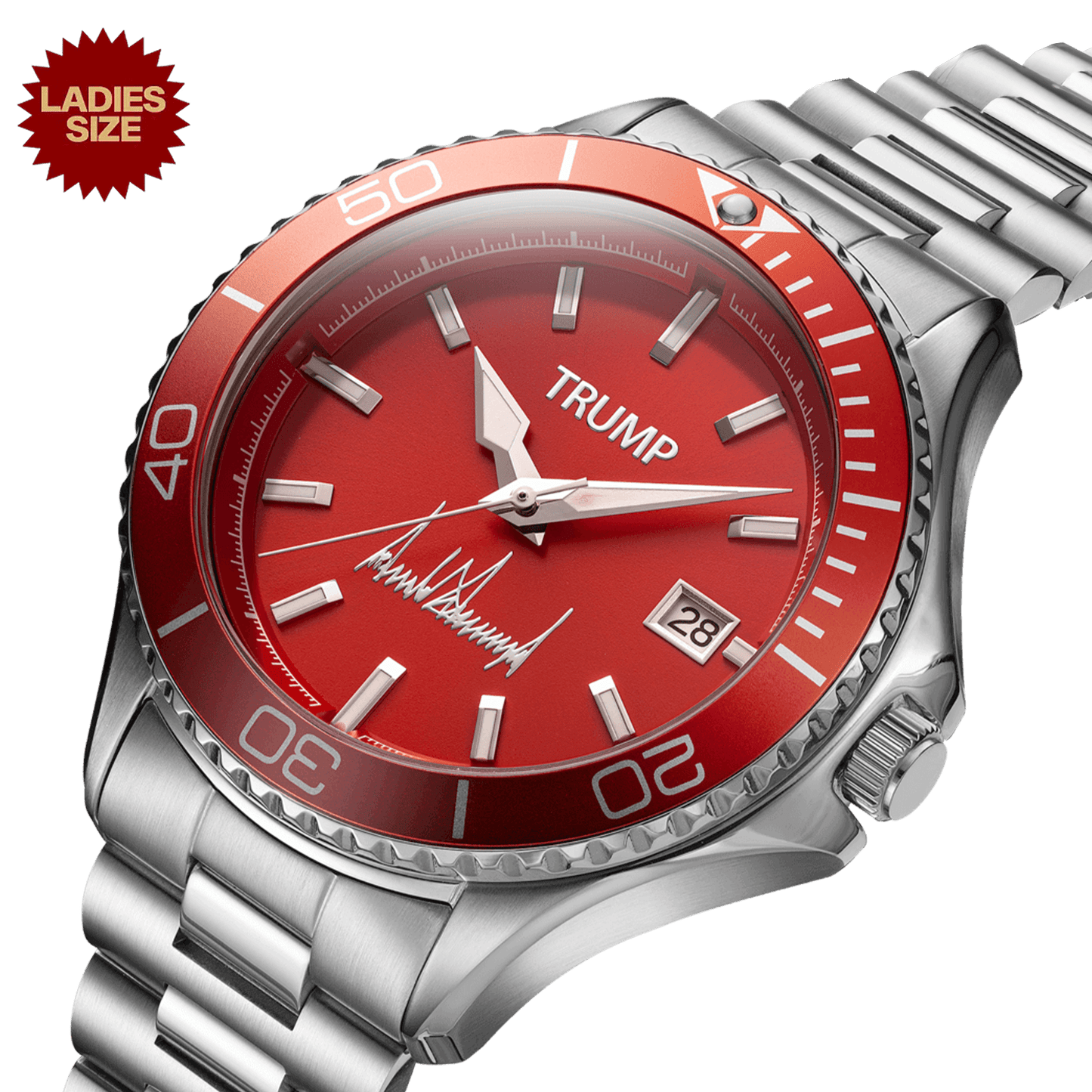 Fight Fight Fight Red Beauty (Ladies Size) - Trump Watches